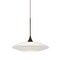 Besa Lighting Spazio Cord Pendant, Opal Glossy, Bronze Finish, 1x50W Halogen 1XT-629406-BR - alternate 1